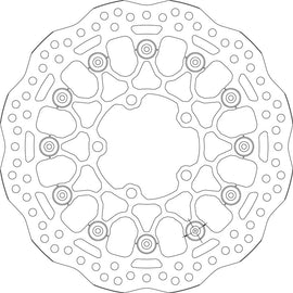 SBS Motorcycle Upgrade Brake Disc 6039