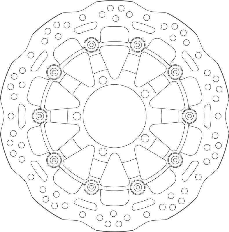 SBS Motorcycle Upgrade Brake Disc 6040A