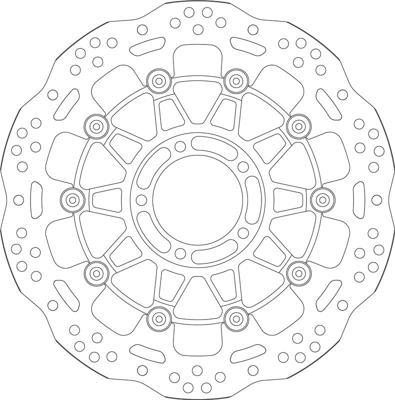 SBS Motorcycle Upgrade Brake Disc 6044