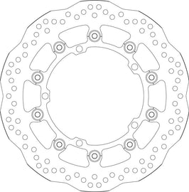 SBS Motorcycle Upgrade Brake Disc 6047