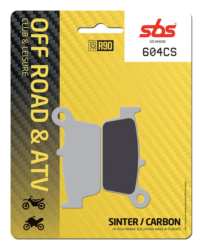 SBS Motorcycle Brake Pads 604CS