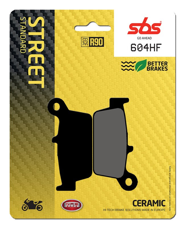 SBS Motorcycle Brake Pads 604HF