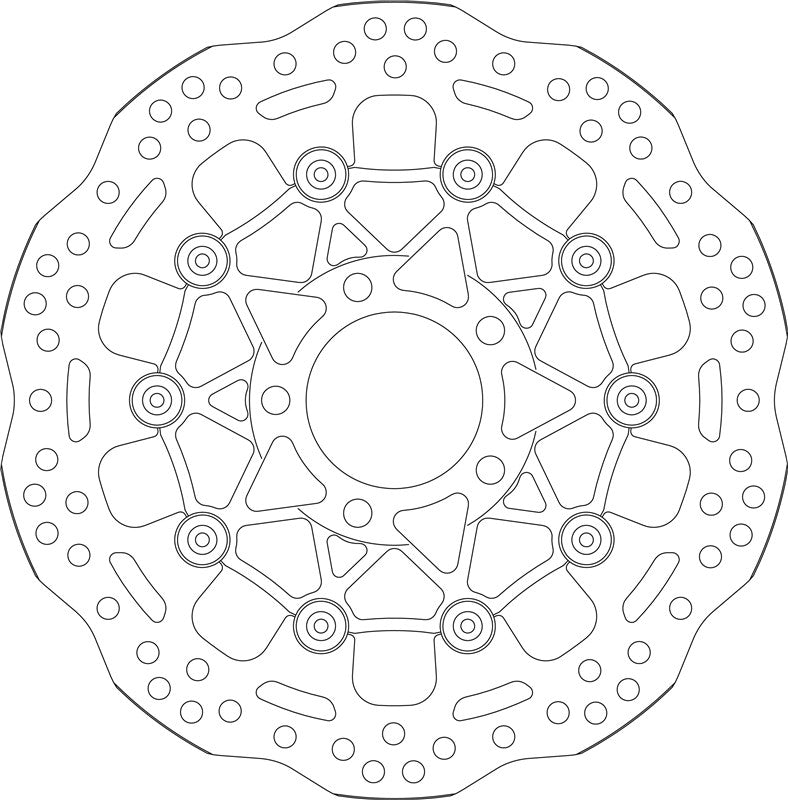 SBS Motorcycle Upgrade Brake Disc 6083