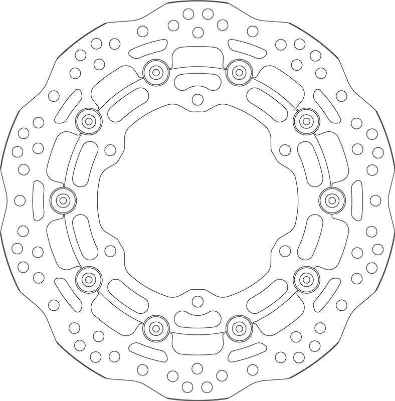 SBS Motorcycle Upgrade Brake Disc 6086A