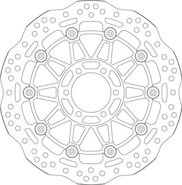 SBS Motorcycle Upgrade Brake Disc 6090