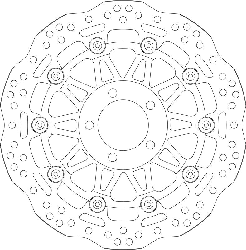 SBS Motorcycle Upgrade Brake Disc 6100