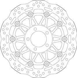 SBS Motorcycle Upgrade Brake Disc 6100