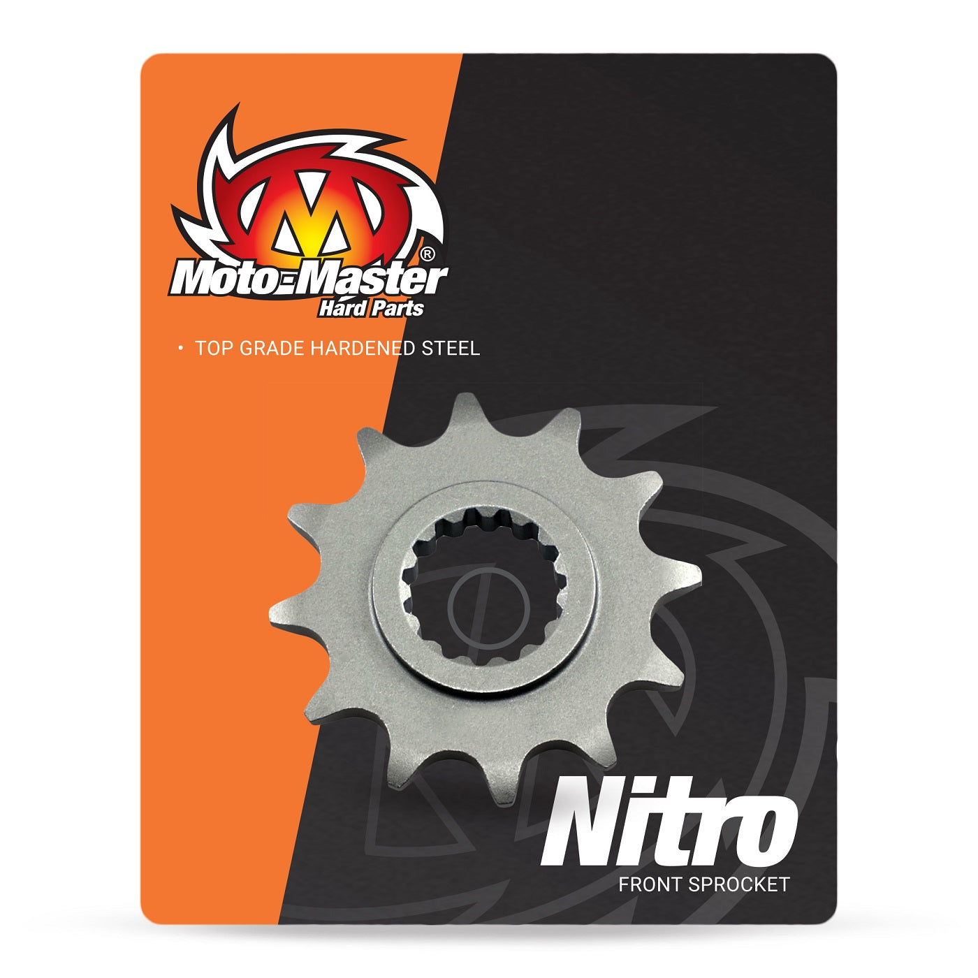 Moto-Master Motorcycle Nitro Steel Front Sprocket 61.010.12