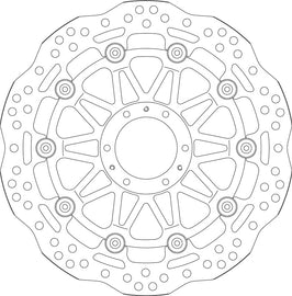 SBS Motorcycle Upgrade Brake Disc 6101