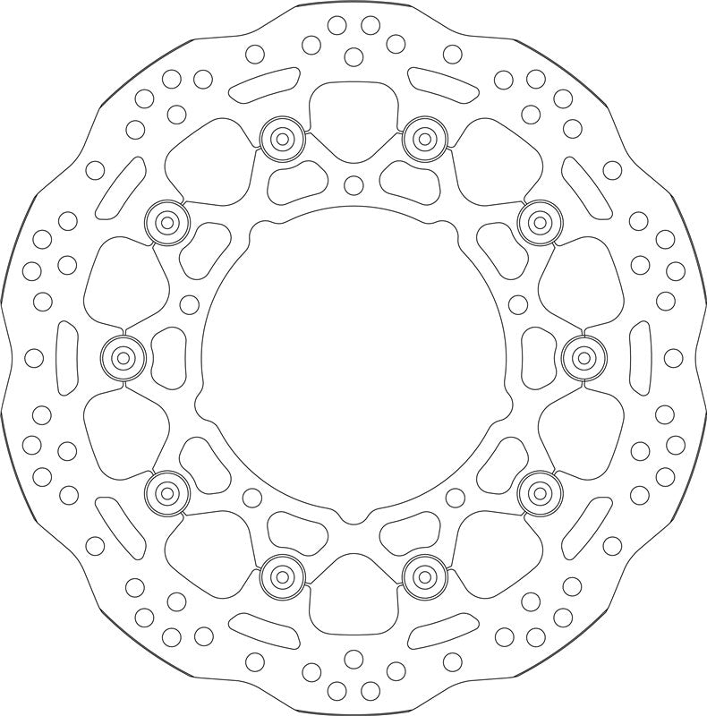 SBS Motorcycle Upgrade Brake Disc 6107A