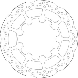 SBS Motorcycle Upgrade Brake Disc 6114