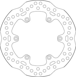 SBS Motorcycle Upgrade Brake Disc 6117