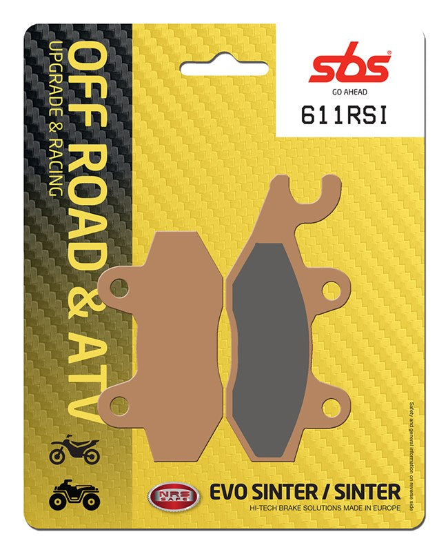 SBS Motorcycle Brake Pads 611RSI