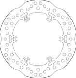 SBS Motorcycle Upgrade Brake Disc 6131