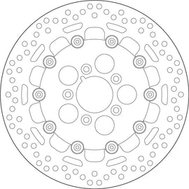 SBS Motorcycle Upgrade Brake Disc 6139