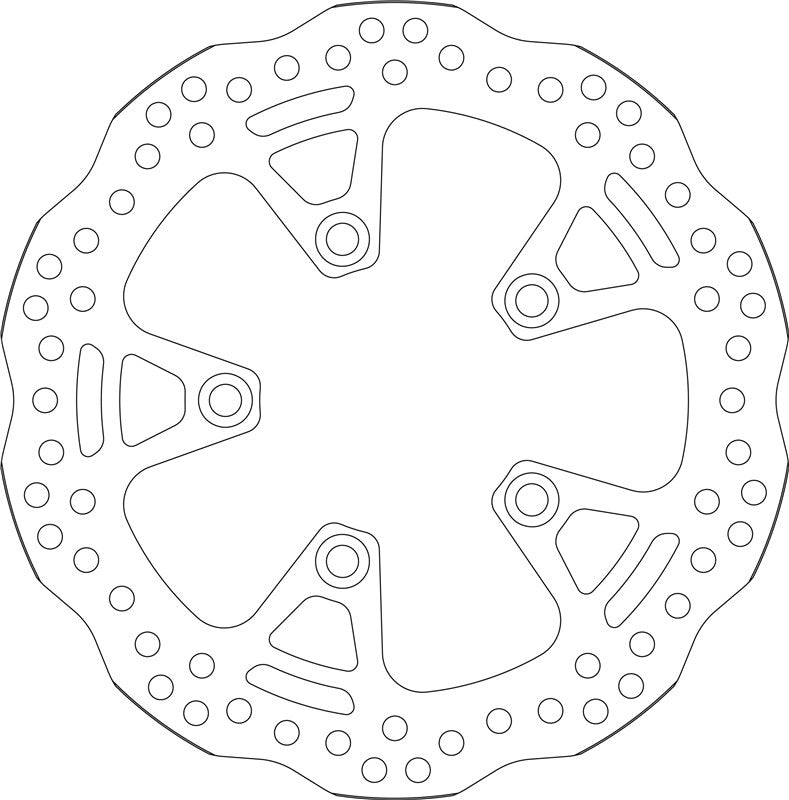 SBS Motorcycle Upgrade Brake Disc 6178