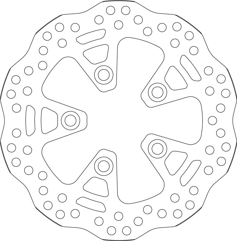 SBS Motorcycle Upgrade Brake Disc 6185