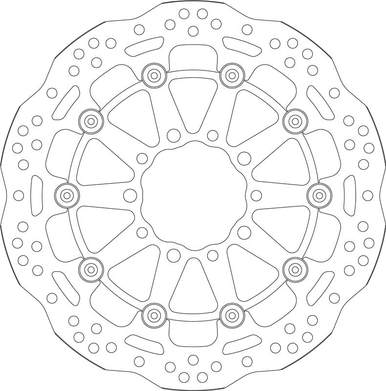 SBS Motorcycle Upgrade Brake Disc 6250A