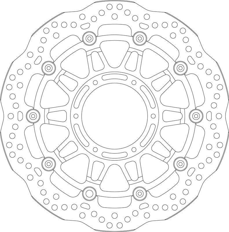 SBS Motorcycle Upgrade Brake Disc 6261