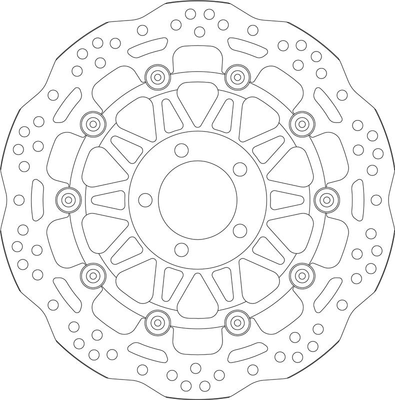 SBS Motorcycle Upgrade Brake Disc 6267