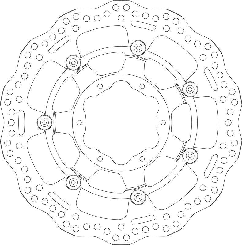 SBS Motorcycle Upgrade Brake Disc 6271