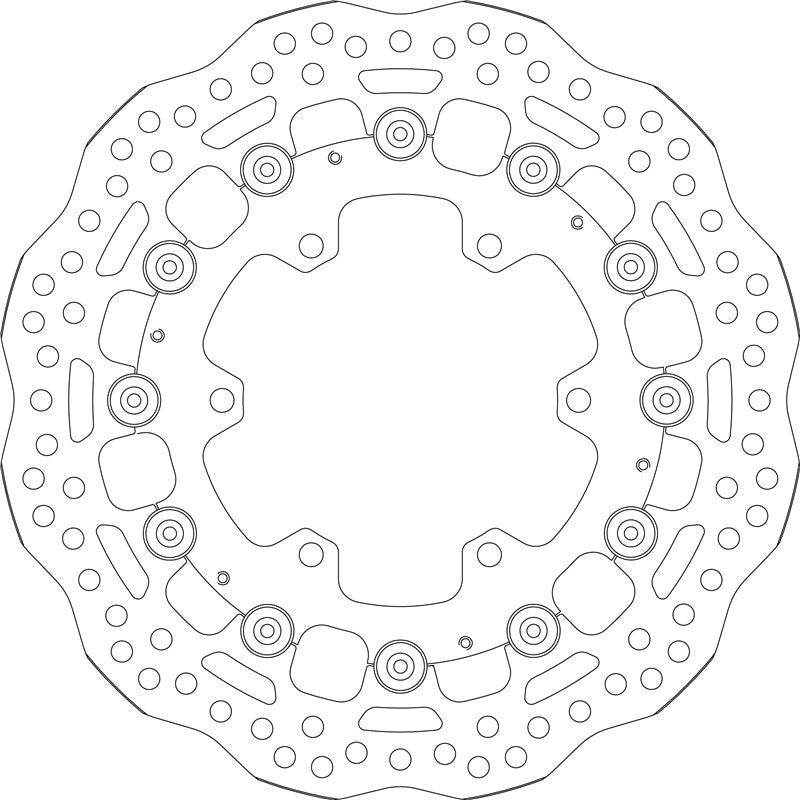 SBS Motorcycle Upgrade Brake Disc 6278A