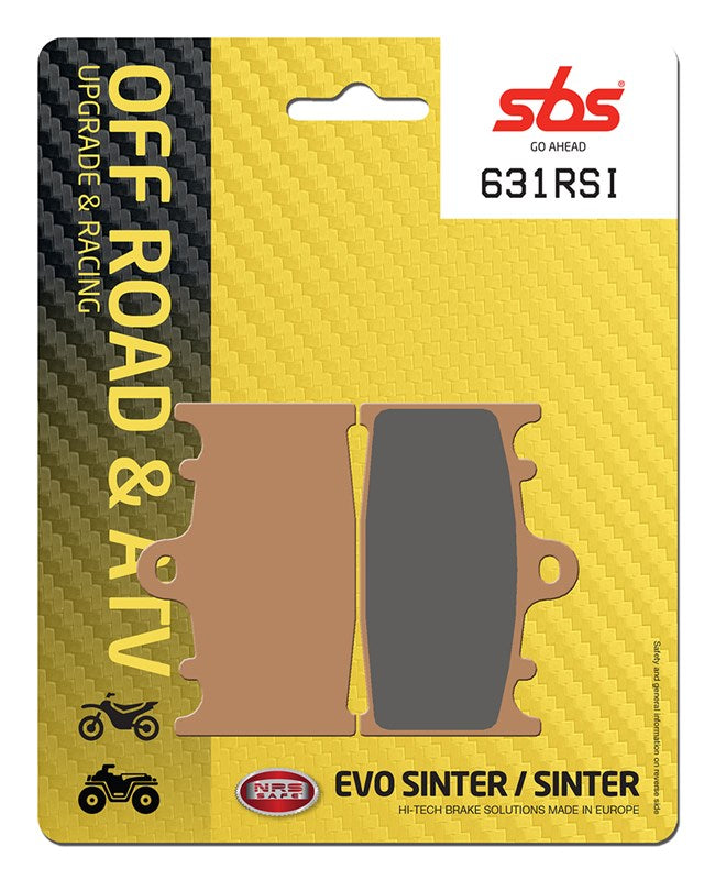 SBS Motorcycle Brake Pads 631RSI