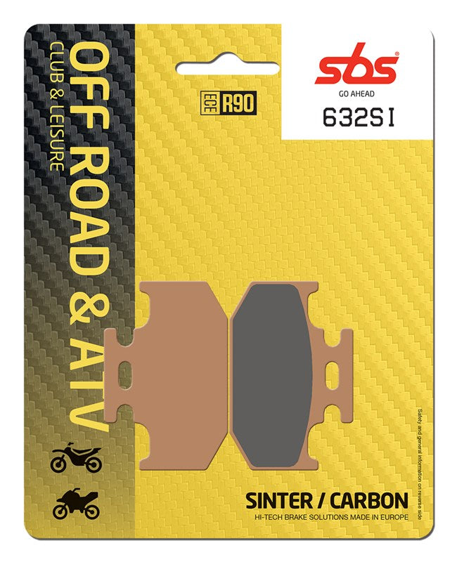 SBS Motorcycle Brake Pads 632SI