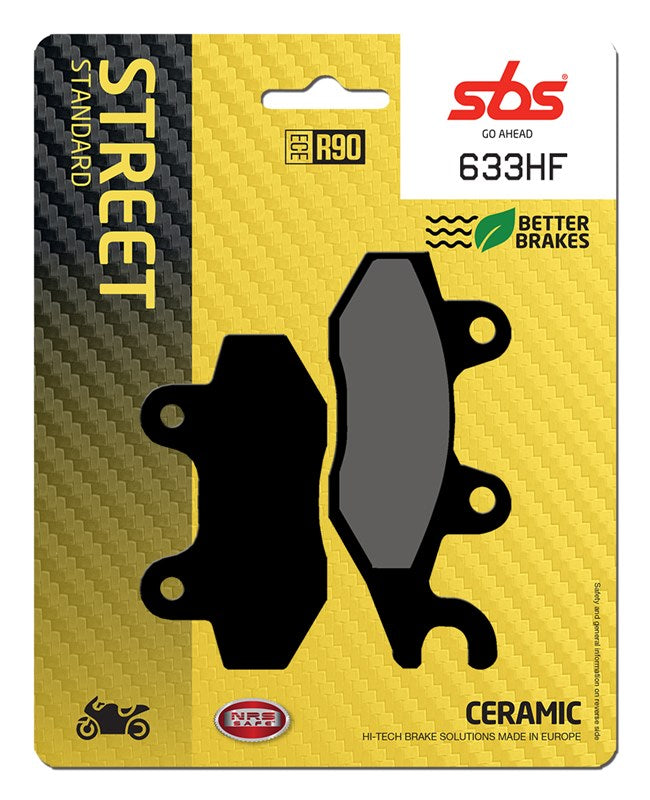 SBS Motorcycle Brake Pads 633HF