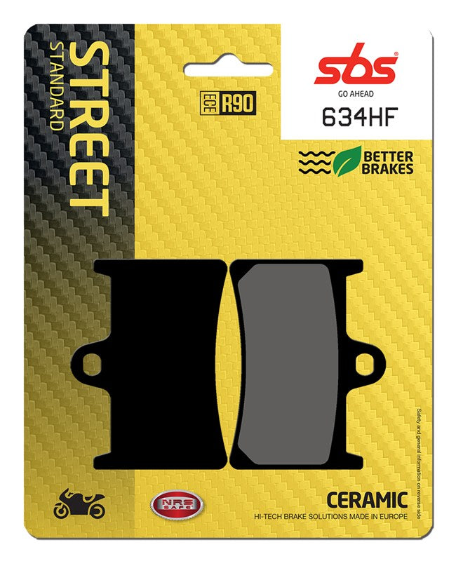 SBS Motorcycle Brake Pads 634HF