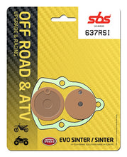 Load image into Gallery viewer, SBS Motorcycle Brake Pads 637RSI