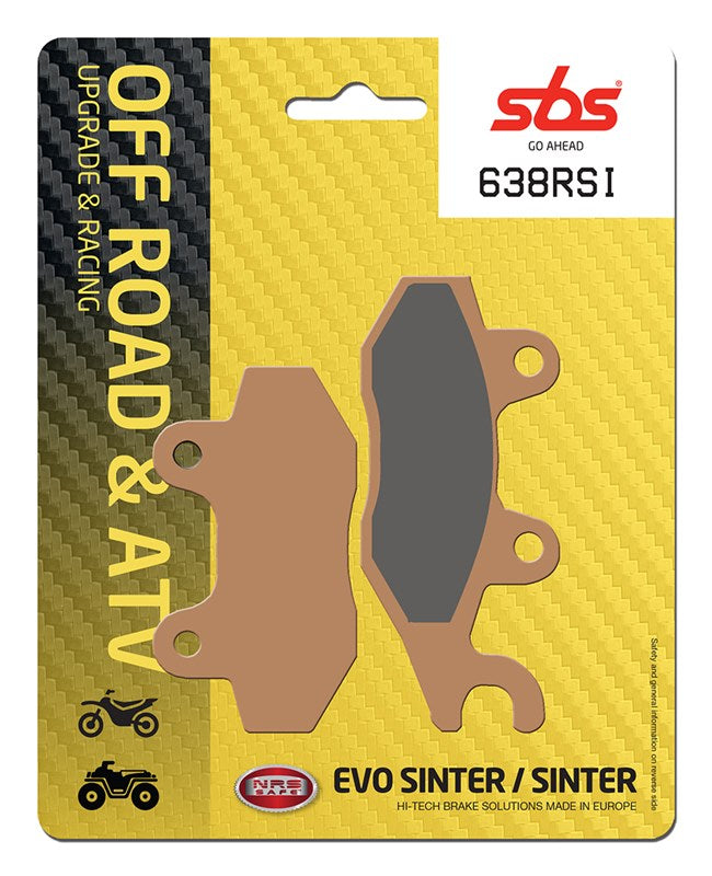 SBS Motorcycle Brake Pads 638RSI
