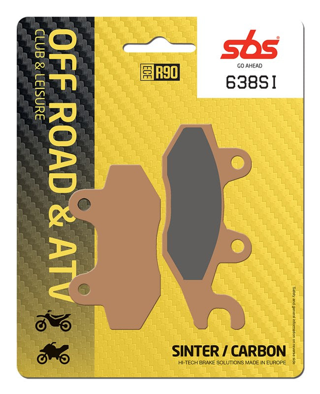 SBS Motorcycle Brake Pads 638SI