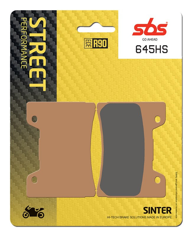 SBS Motorcycle Brake Pads 645HS