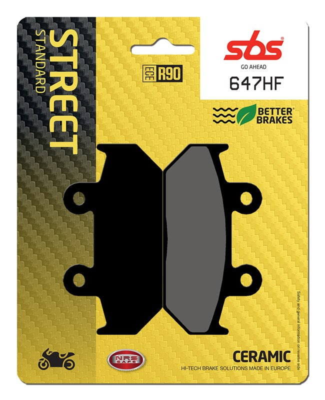 SBS Motorcycle Brake Pads 647HF