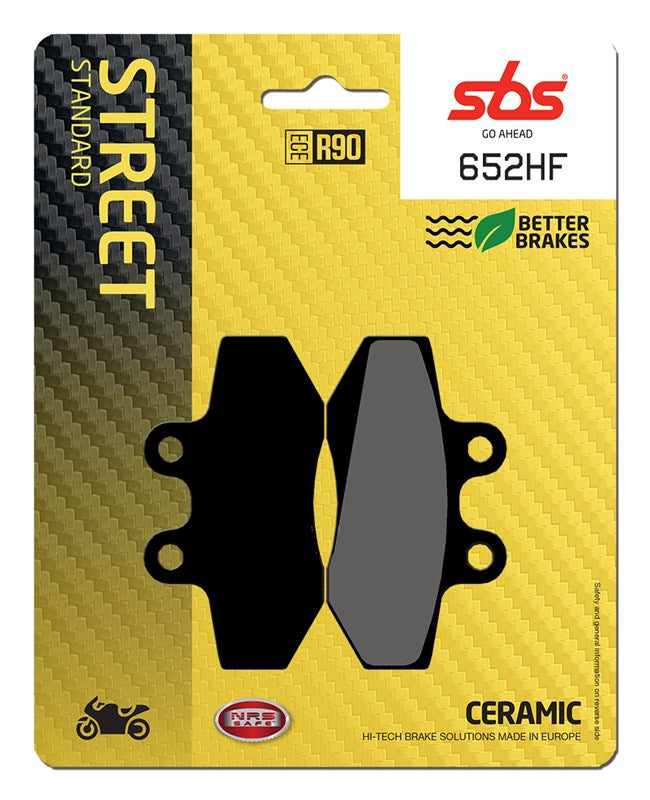 SBS Motorcycle Brake Pads 652HF