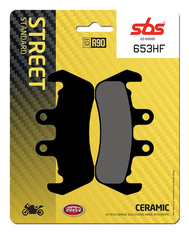 SBS Motorcycle Brake Pads 653HF