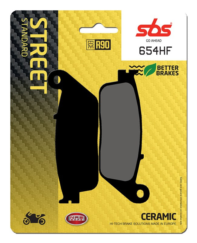 SBS Motorcycle Brake Pads 654HF