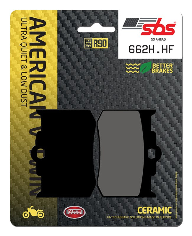 SBS Motorcycle Brake Pads 662H.HF