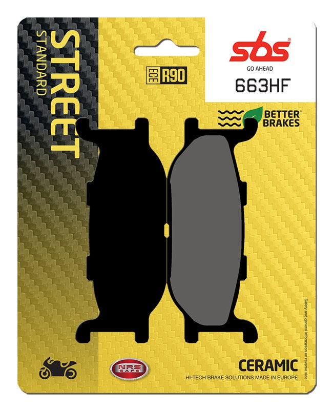 Brake Pads for SYM NH 125 X (2019–2019) - SBS 663HF
