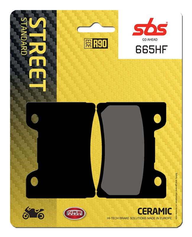 SBS Motorcycle Brake Pads 665HF