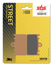 Load image into Gallery viewer, Brake Pads for Kawasaki ZXR 400 (1991–2002) - SBS 666HS