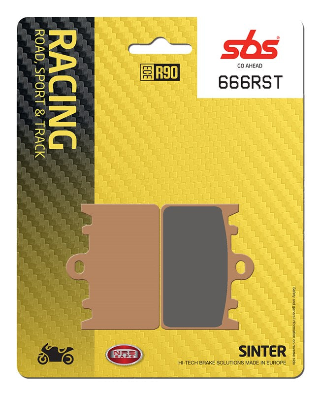 SBS Motorcycle Brake Pads 666RST