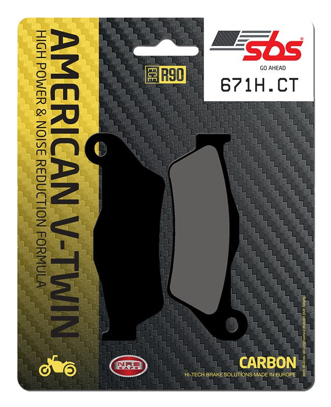 SBS Motorcycle Brake Pads 671H.CT