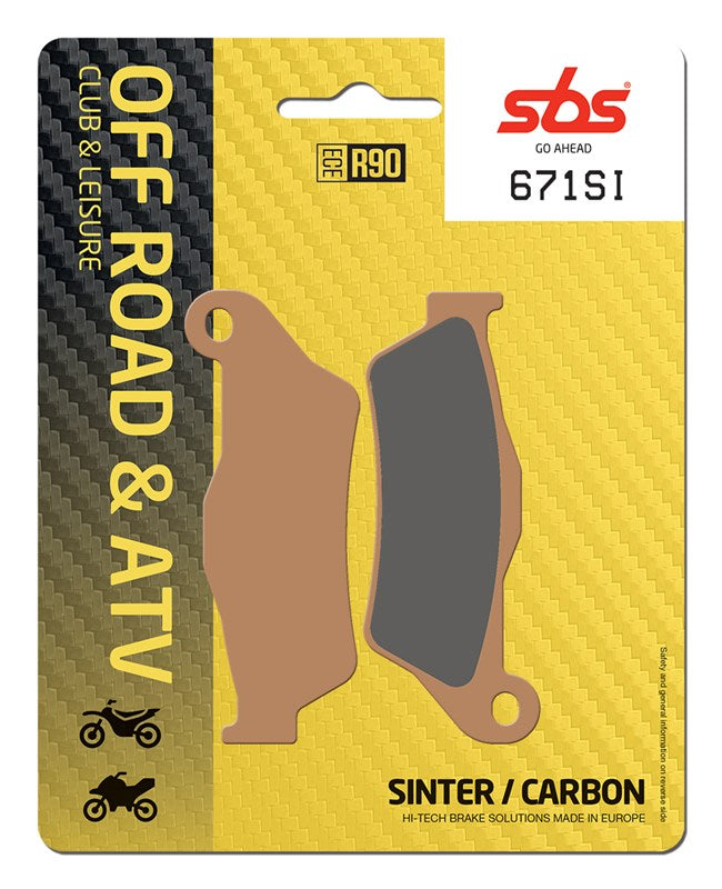 Brake Pads for KTM EN 250 F Enduro (1992–2023) - SBS 671SI