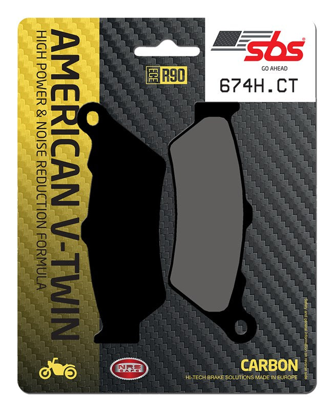 SBS Motorcycle Brake Pads 674H.CT
