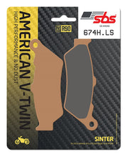 Load image into Gallery viewer, SBS Motorcycle Brake Pads 674H.LS