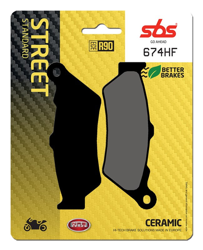 Brake Pads for Yamaha 650 Moto (1994–2008) - SBS 674HF