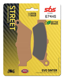 SBS Motorcycle Brake Pads 674HS