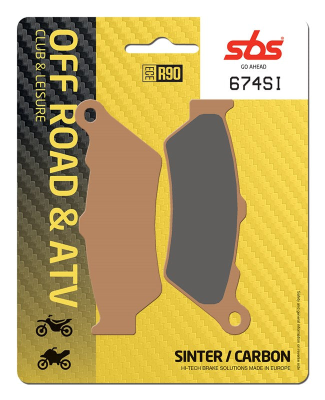 Brake Pads for KTM 450 Rally (2011–2023) - SBS 674SI